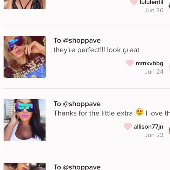 Last 1 💅🏼Bombshell Diva" Sunglasses Flat Tops - Picture 4 of 5