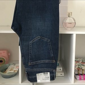 Moto Dree Cropped Kick Flare Jeans