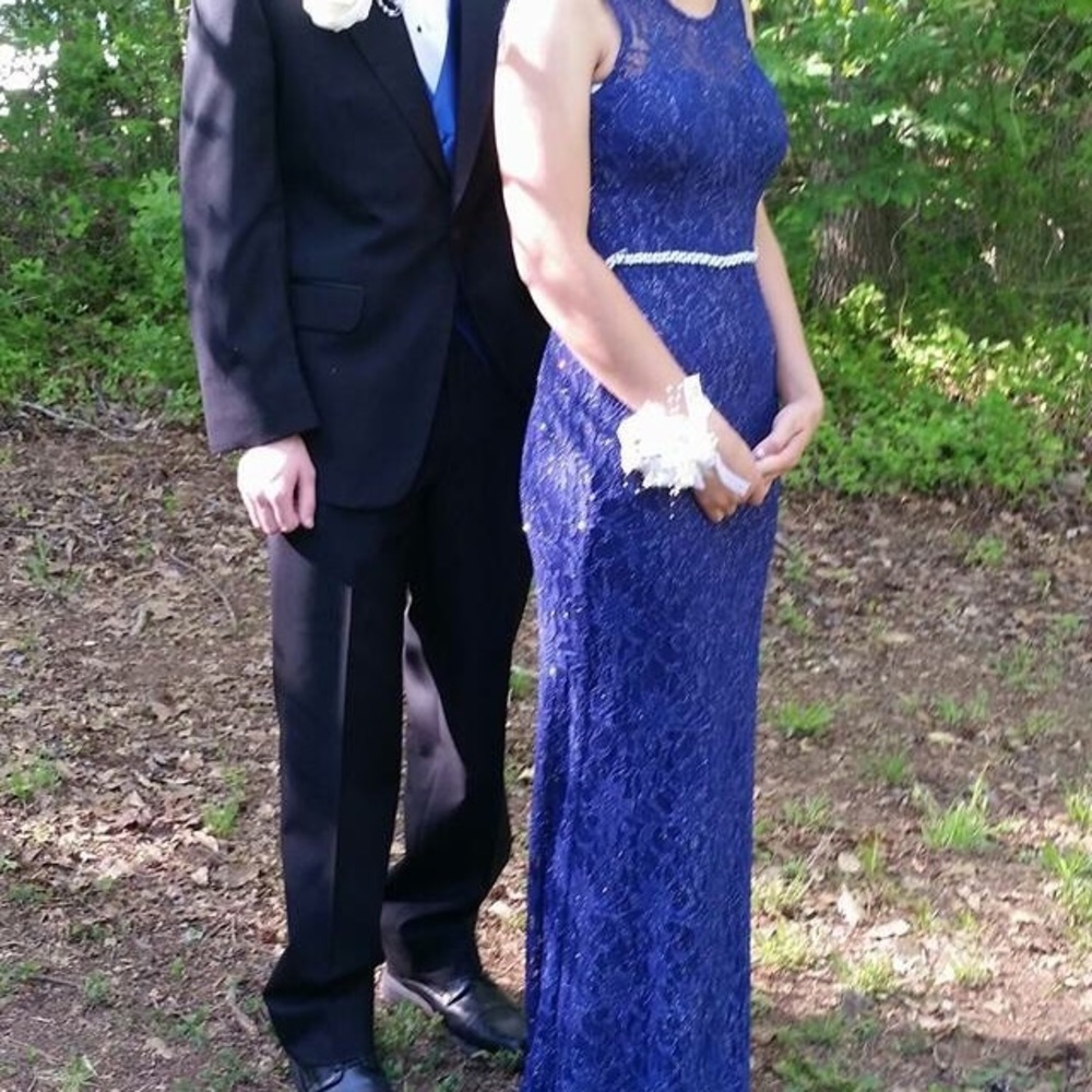 Blue Prom Dress