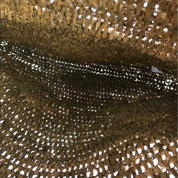 Michael Kors Santorini Leather & Raffia Clutch - Picture 6 of 6