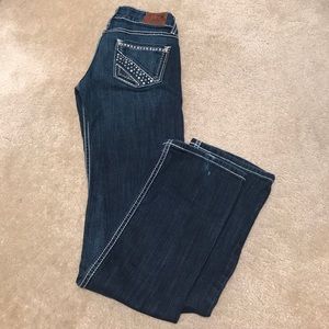 BKE Stella slim boot cut jeans