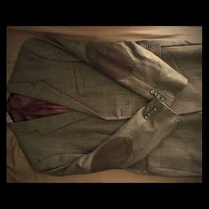 Tasso Elba Blazer - Brown and Burgundy