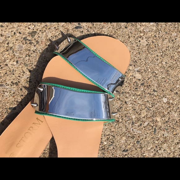 Embellished flip-flop style sandal - Picture 2 of 3