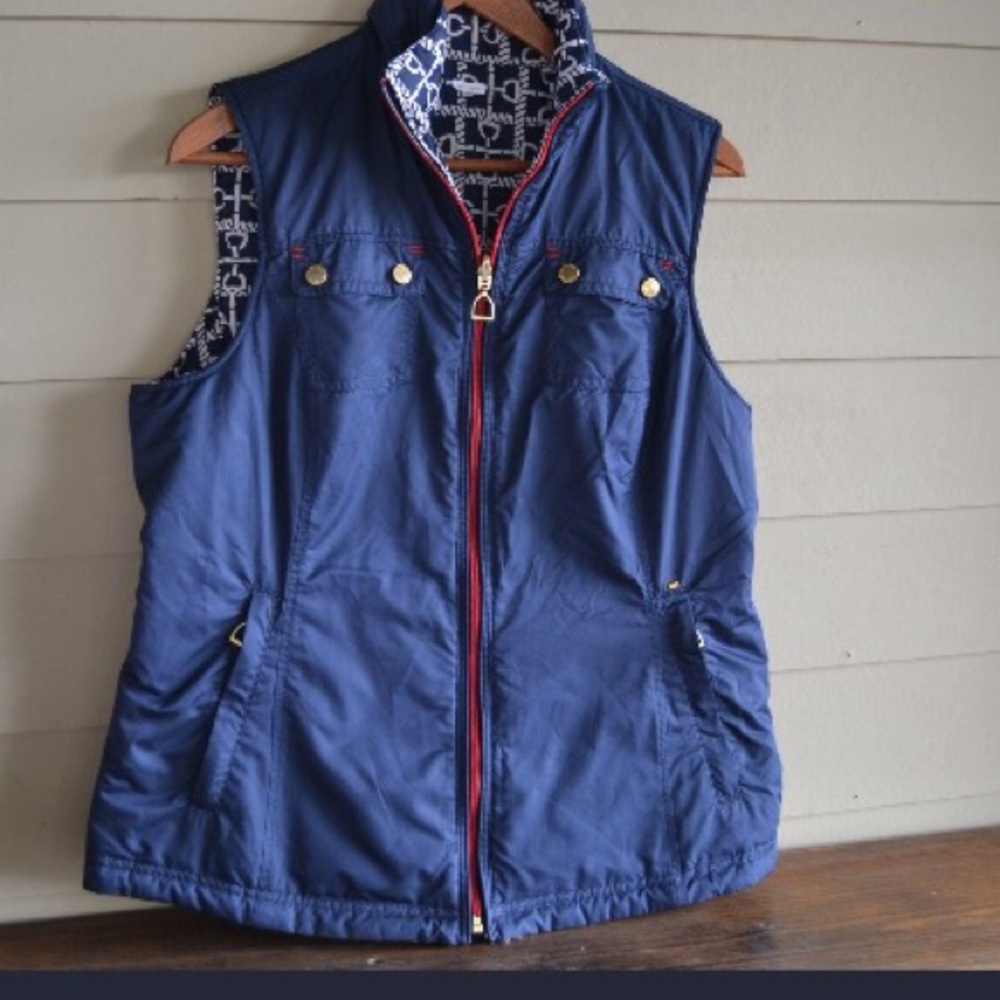 Ariat bit vest w/horseshoe zippers!