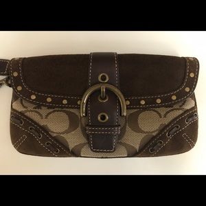 Coach Studded Wristlet