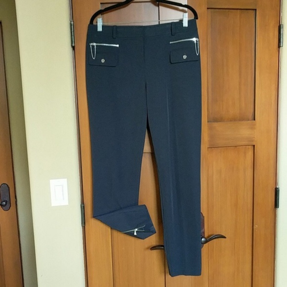 Carlisle Per Se Pants with Zipper Detailing