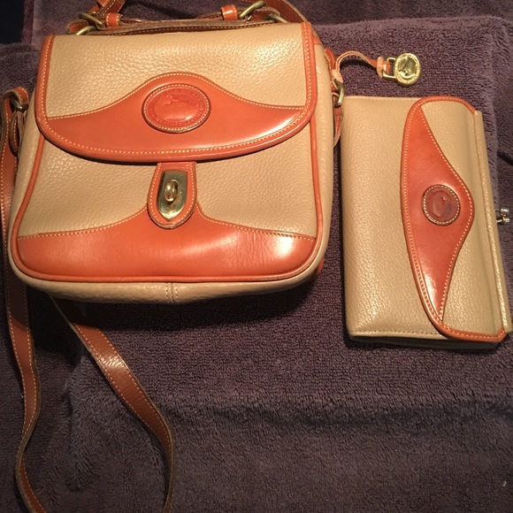 Dooney & Bourke Handbags - VINTAGE DOONEY & BOURKE AWL PURSE AND WALLET!