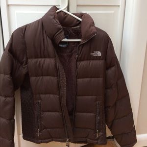 NorthFace XS down and fleece winter jacket