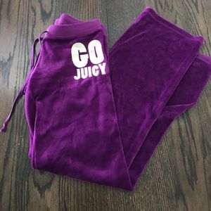 Nostalgic Juicy velour pants