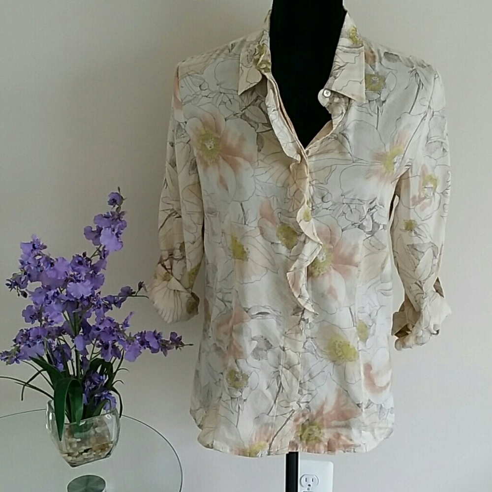 Talbots size 10 Top