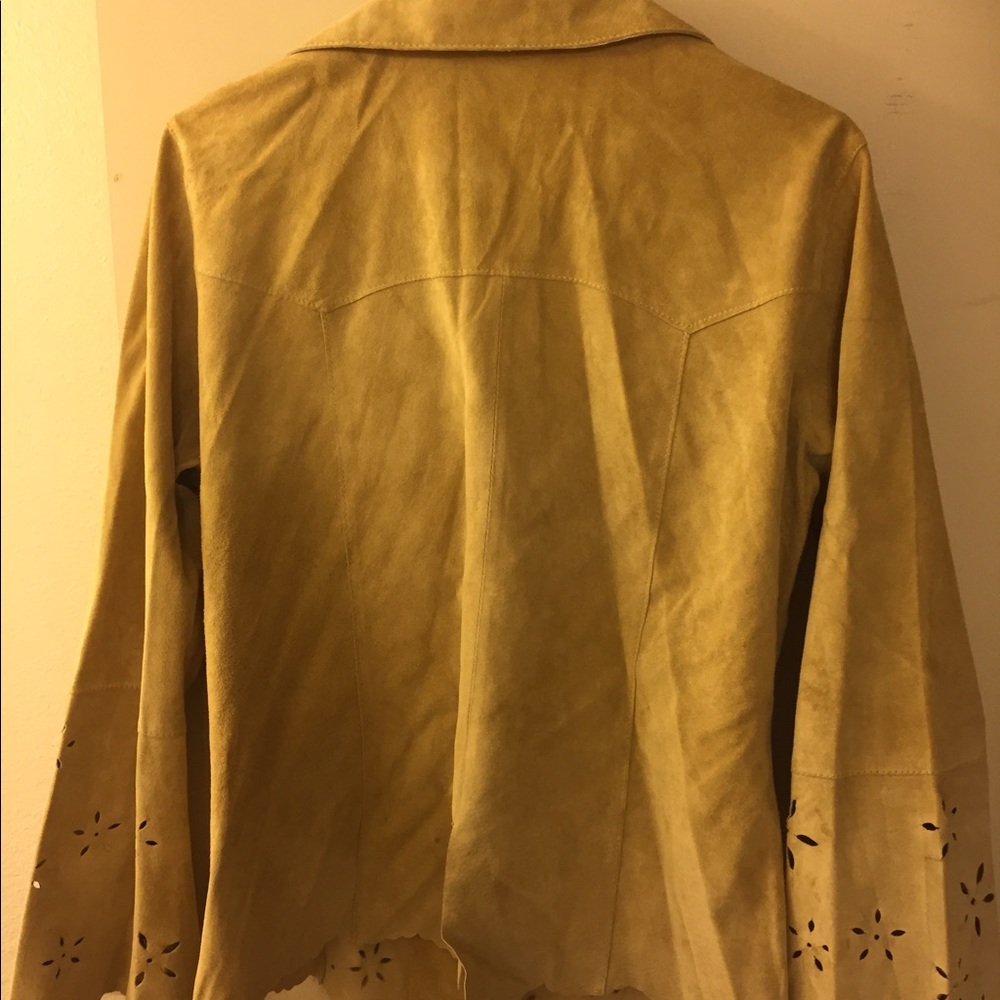 Tan Suede Jacket - Picture 2 of 5