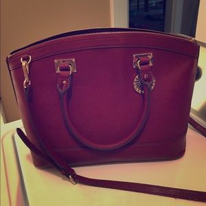 Anne Klein leather handbag