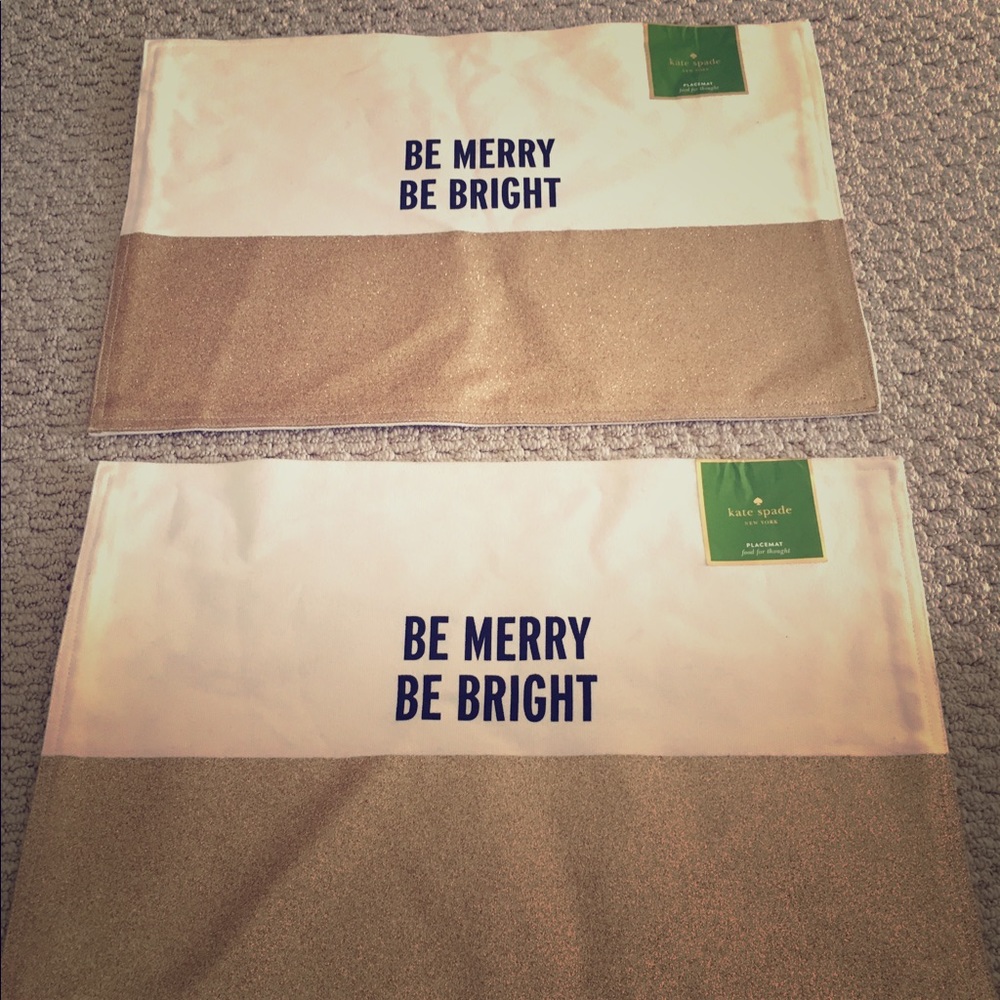 Kate Spade place settings
