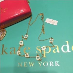 NWT Kate Spade Hole Punch Reversible Necklace