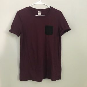 Maroon Tee