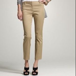 J.Crew Beige City Fit Cropped Pant J.Crew Beige City Fit Cropped Pant