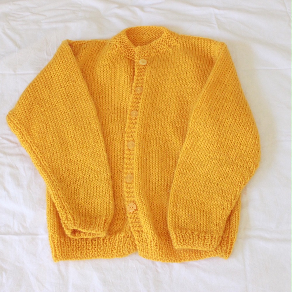 Handmade Knit Cardigan -NEW