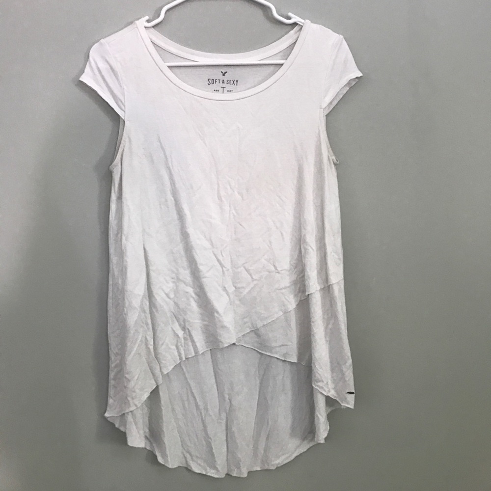 White cross tee