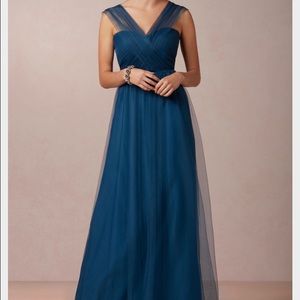 Jenny Yoo Annabelle Convertible Dress in Lapis