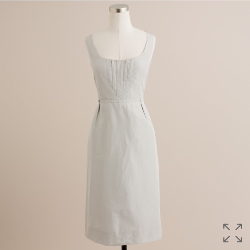 J Crew silk taffeta Clementine dress Brand New!