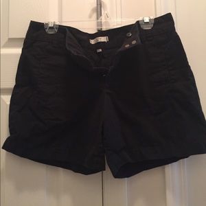 Black Ann Taylor Loft Shorts
