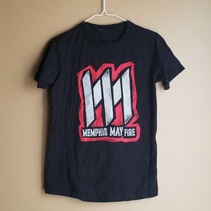 Black Memphis May Fire shirt