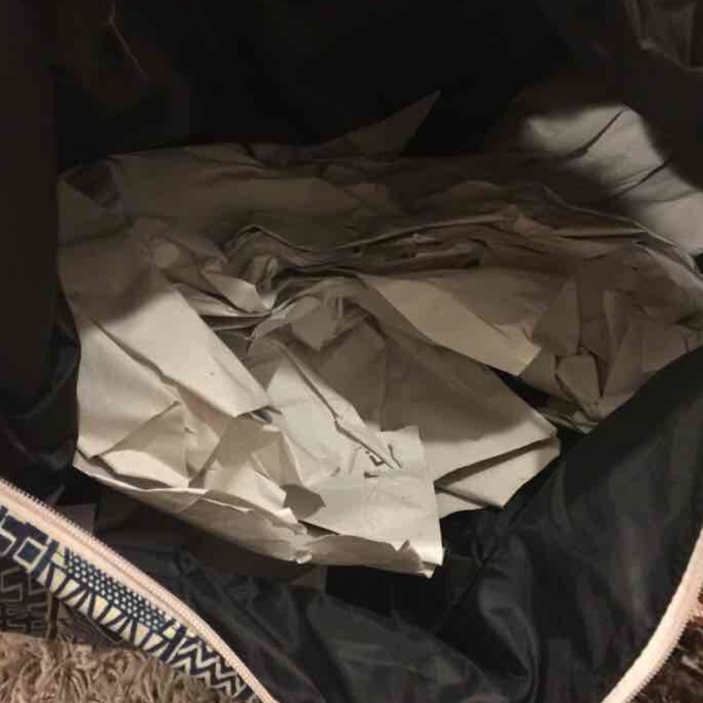 Black & White Tribal Weekend Bag - Picture 3 of 4