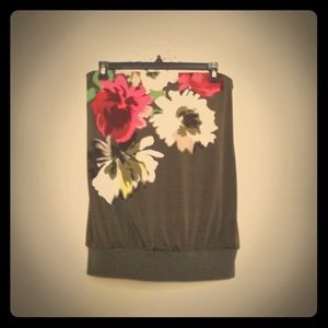 Floral Tube Top