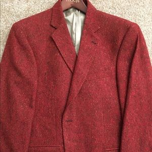 Zanetti Italian 100% Wool Blazer - Speckled Rust