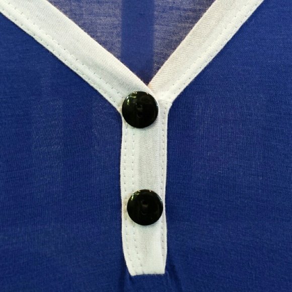 *NEW LISTING* Blush Short Sleeve Raglan Top NWOT - Picture 7 of 7