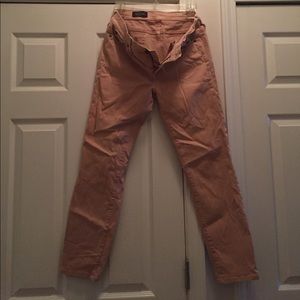 Pink Toothpick JCrew Chinos