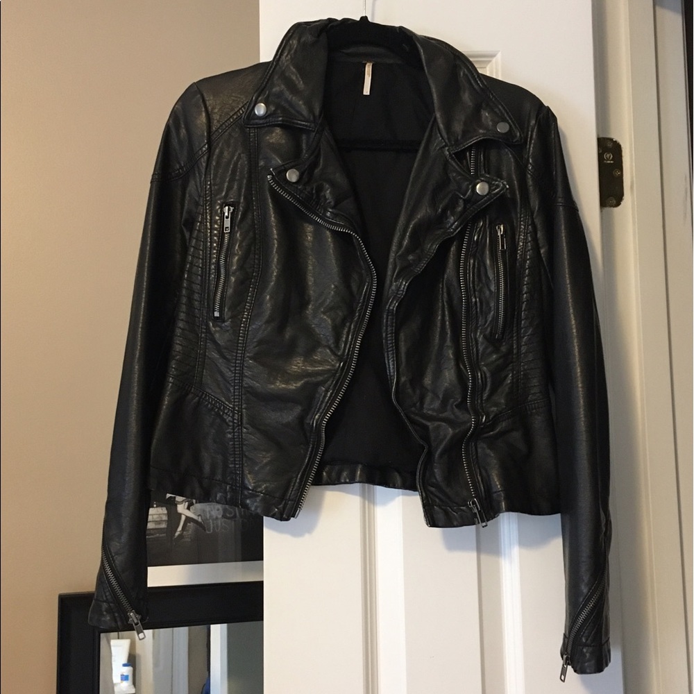 Leather jacket