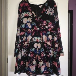 Sexy floral dress