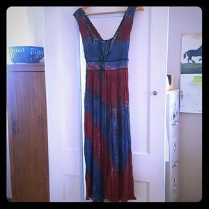 Beautiful hippie full length dress
