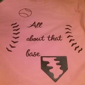 Soft ball base ball tee ball shirts