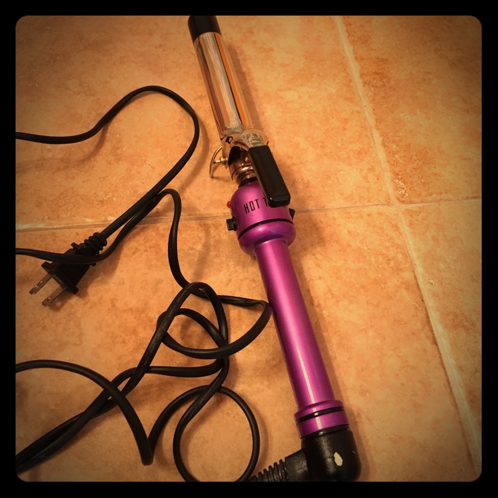 Hot tools curling iron