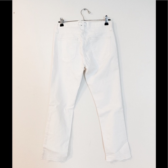 C/E The Cropped Straight Ankle Distressed Jeans - Picture 3 of 4