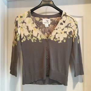 Grey and Yellow Sweater