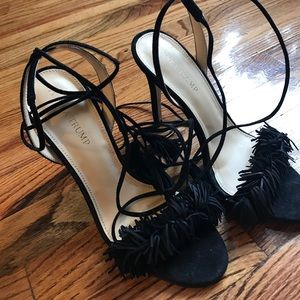 Ivanka Trump Fringe and tassel heel