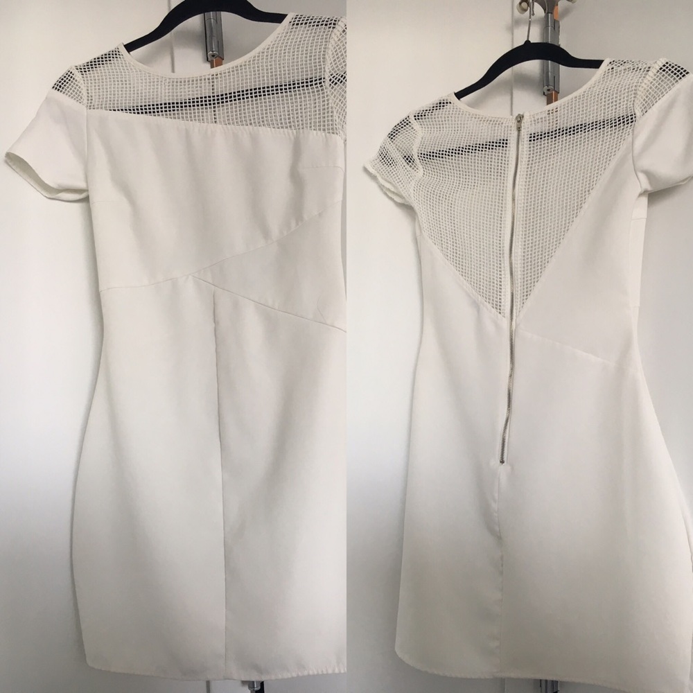 Little White Dress with mess