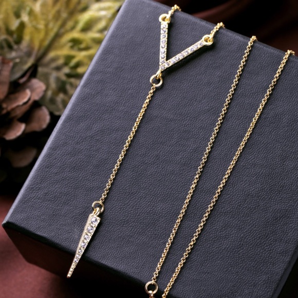 Arrow Drop Necklace - Picture 3 of 3