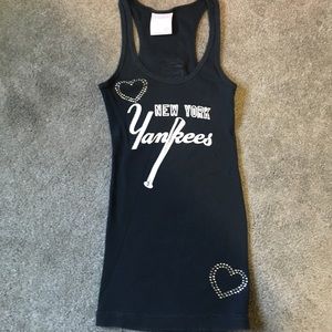 PINK VICTORIAS SECRET Yankees tank top