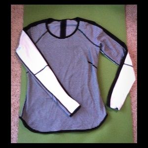 Striped Lululemon Pullover