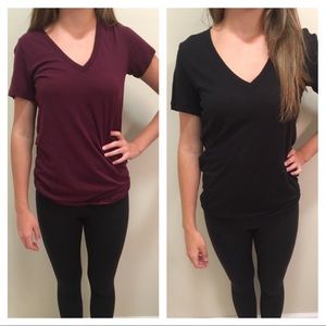 Black ONLY PINK V Neck