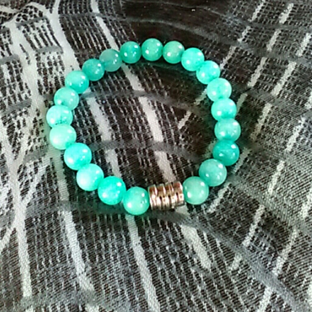 Aqua Aventurine Stone Bracelet