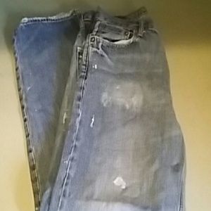 Distressed jeans size 30x30