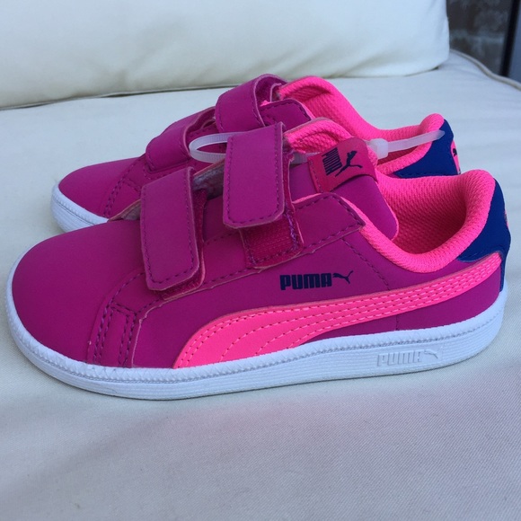 girls pink puma
