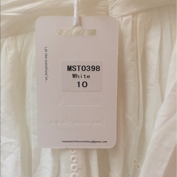 Here Comes The Sun white dress! - Picture 3 of 5