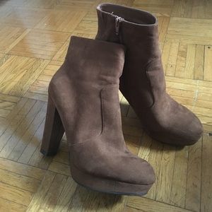 Mossimo Brown Booties