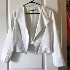 White blazer
